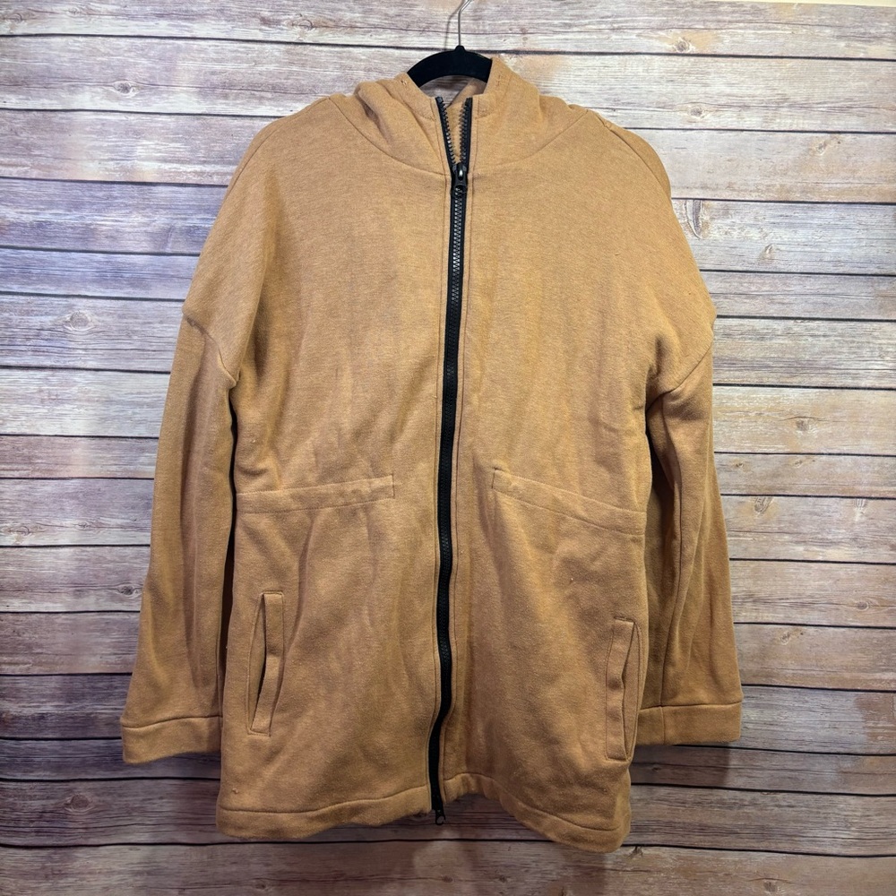 Zyia active brown dual zip jacket size XL - Picture 2 of 9